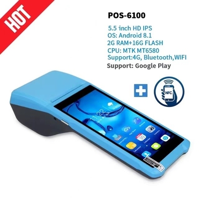 Escáner del código de barras de las impresoras térmicas 58m m With1D 2.o QR de la posición de NFC PDA del USB