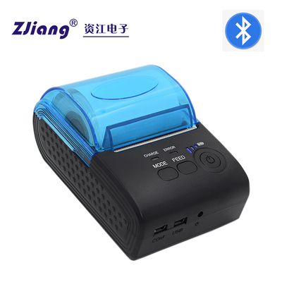 Impresora portátil del IOS Wifi de Android de la pequeña impresora inalámbrica del viaje de Zijiang 58m m
