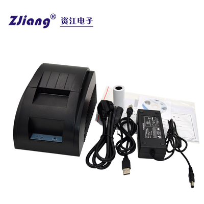 Fuente de alimentación externa USB Impresora térmica de recibos alfanumérico/kanji chino