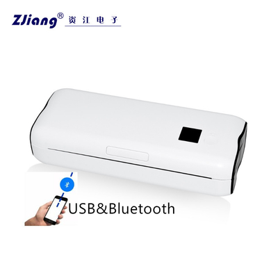 Certificado de la FCC de Direct Thermal Printing de la impresora del papel de Zijiang Wireless Mobile A4