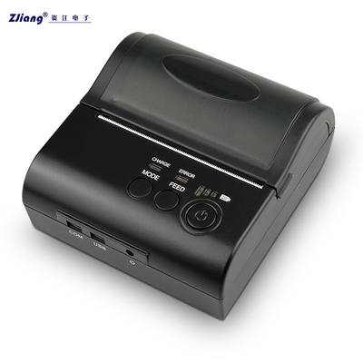 Impresión de ZJ8001 BT4.0 80m m Portbale Mini Thermal Printer For Bill