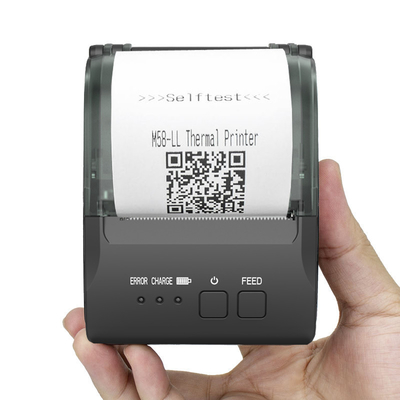 el PDA inalámbrico Mini Thermal Printer For Thermal portátil de 58m m acusa recibo del teléfono de móvil de Android
