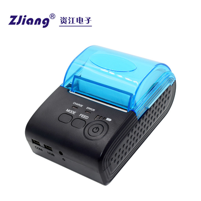 2inch 58m m Mini Portable Wireless Portable Printers 203DPI para Windows Linux