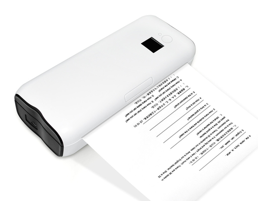 Impresora portátil inalámbrica Impresora de papel A4 para documentos pequeños BT 210 mm