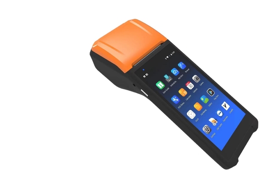 Posición portátil del terminal 4g de la posición del PDA del pago de Android con la impresora incorporada
