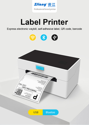 Termal portátil posición ZJ-9220 de salida de White Color de la impresora de la etiqueta de 4 pulgadas