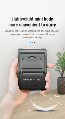 Impresora directa termal portátil Mini Bluetooth Printer de la posición 58m m