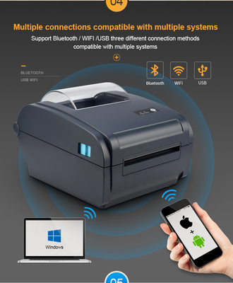 Impresora 4x6 del fabricante de la etiqueta de envío de Bluetooth para Fedex USPS