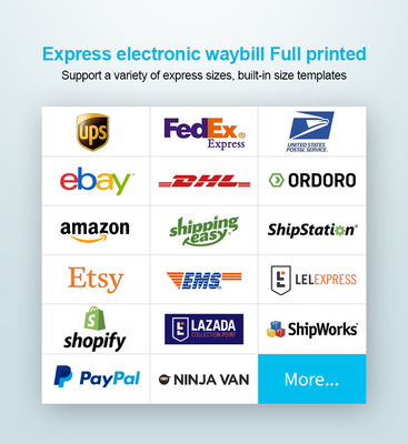 La impresora inalámbrica 4x6 de la etiqueta de envío de Bluetooth para USPS empaqueta 203DPI