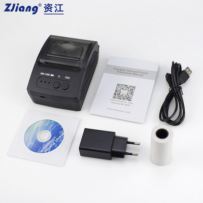 58m m Bluetooth portátil Mini Thermal Printer For Shipping etiqueta pequeña empresa