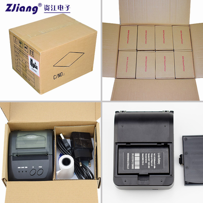 BT inalámbrico etiquetas portátiles de 2 pulgadas 58m m Mini Thermal Printer For Shipping
