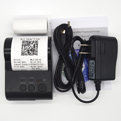 Impresoras portátiles de la radio del ODM RS232 Bluetooth 58m m Android para el teléfono móvil