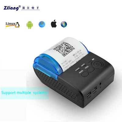 Impresora inalámbrica termal USB RS Bluetooth del recibo de 2inch 58m m
