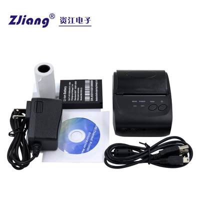 Impresora portátil System de la posición de ZJIANG 58m m Mini Thermal Printer Retail