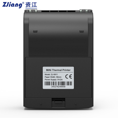 Impresora térmica de Android Bluetooth del terminal 58m m Zjiang 5811dd