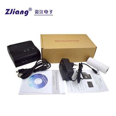 Pequeño Mini Smart 80m m Portbale Mini Thermal Printer Bluetooth 4,0 para la impresión de la etiqueta