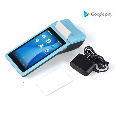 Todo en uno PDA 5.5 pulgadas Android Handheld Pos Impresora térmica Impresora de recibos de 58 mm
