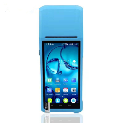 Terminal POS de mano ZJ-6100 4G Android con escáner de impresora NFC opcional