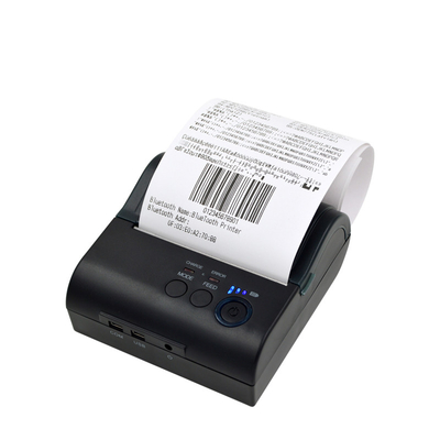 Impresión de ZJ8001 BT4.0 80m m Portbale Mini Thermal Printer For Bill