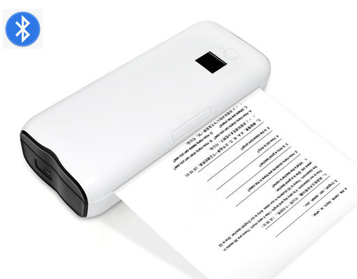 203DPI pequeña A4 impresora de papel portátil del Usb Bluetooth For Out Office o uso en el hogar